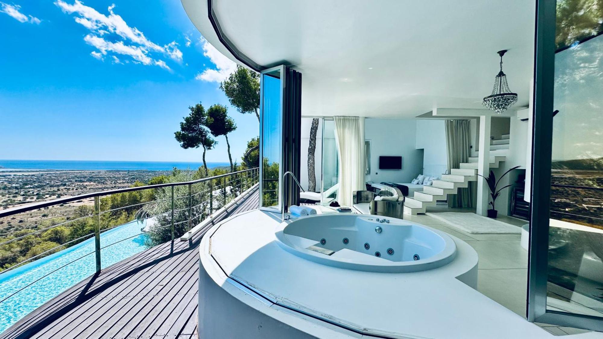 Villa Roca Ibiza - Un Paraiso Premium A Solo 10 Minutos De La Ciudad De Ibiza Y De Las Playas Cala Jondal Y Salinas Sant Jordi de ses Salines Esterno foto